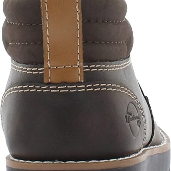 Weatherproof Vintage Men's Chester Faux Leather Chukka Boots Brown Size 8 Medium - Picture 4 of 5